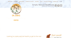 Desktop Screenshot of drdansnaturalhealing.com